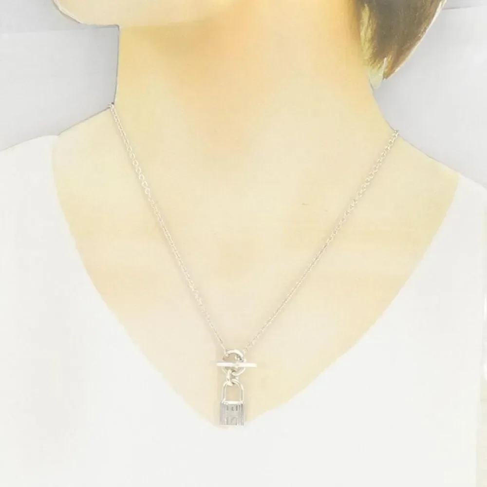 Hermès Amulette Cadena 925 Silver Necklace